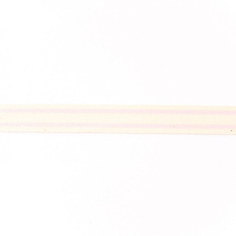 Nastro tessuto cotone righe – rosa,  image number 1