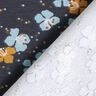 jersey di cotone graziosi fiorellini – nero-azzurro,  thumbnail number 4