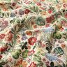 tessuto arredo gobelin Felice giardino fiorito – beige chiaro/verde,  thumbnail number 2