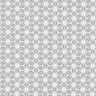 jersey di cotone Motivo floreale astratto – bianco lana/grigio,  thumbnail number 1