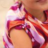 satin di cotone Onde retrò | Poppy Fabrics – porpora/arancione,  thumbnail number 7