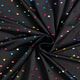 jersey laminato, cuori colorati e scintillanti – nero,  thumbnail number 4