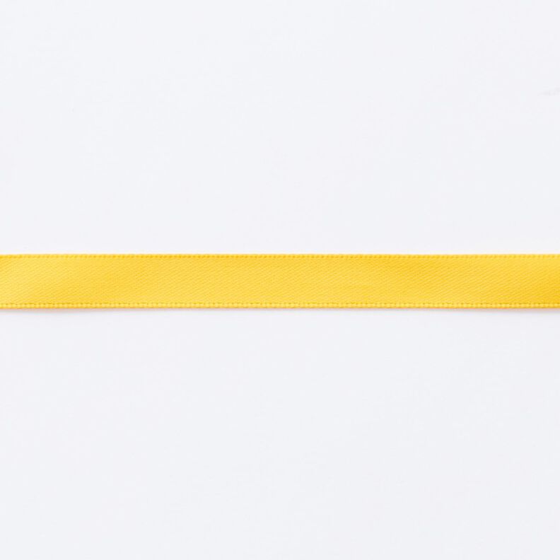 Nastro in satin [9 mm] – giallo sole,  image number 1