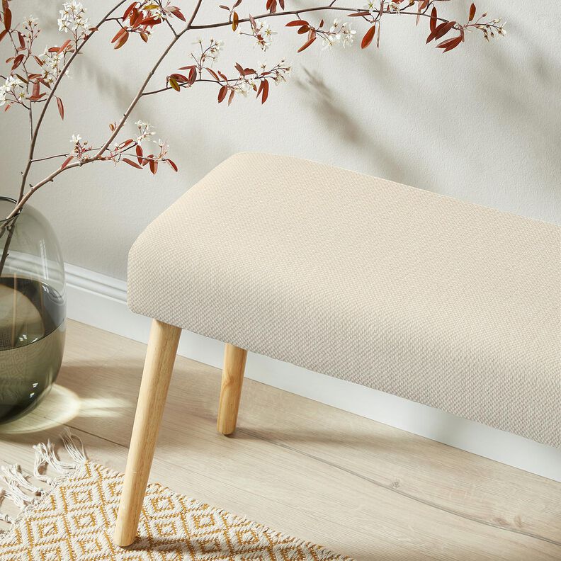 tessuto da tappezzeria mélange morbido – beige chiaro,  image number 6