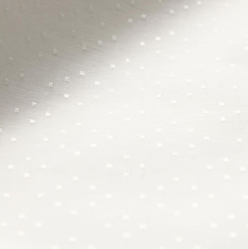 Blusa in tessuto satinato a pois – bianco,  image number 4