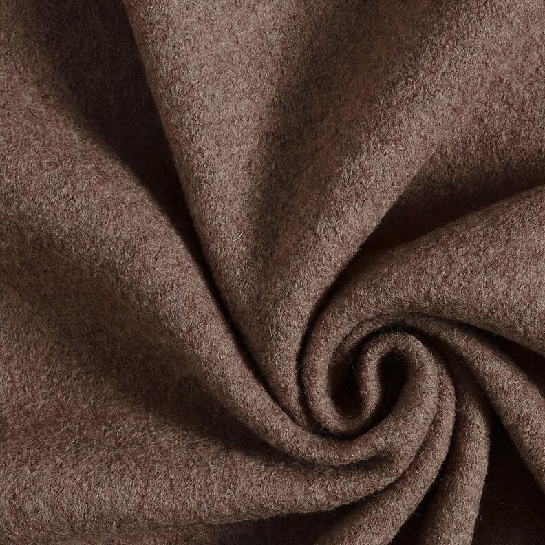 loden follato in lana mélange – marrone, image number 1