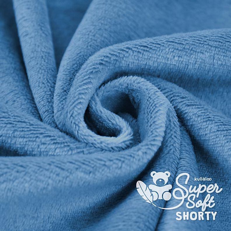 Vellutino nicki SHORTY [1 m x 0,75 m | altezza pelo: 1,5 mm] - navy | Kullaloo,  image number 4