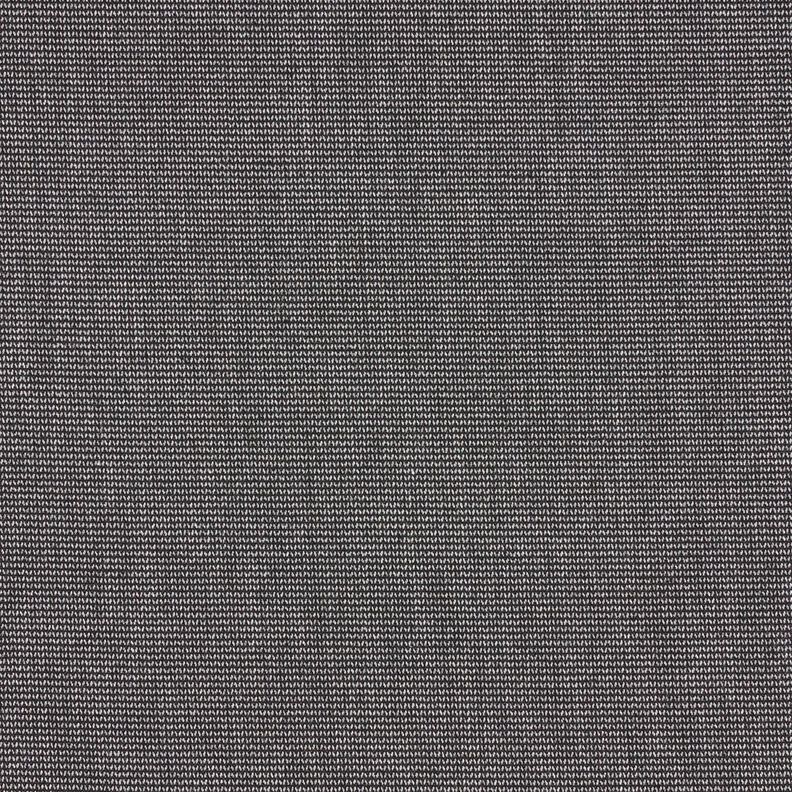 Tessuto elasticizzato zig zag per pantaloni – grigio argento/nero,  image number 1