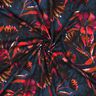 jersey di cotone Fiori espressivi stampa digitale – blu notte/uva,  thumbnail number 3