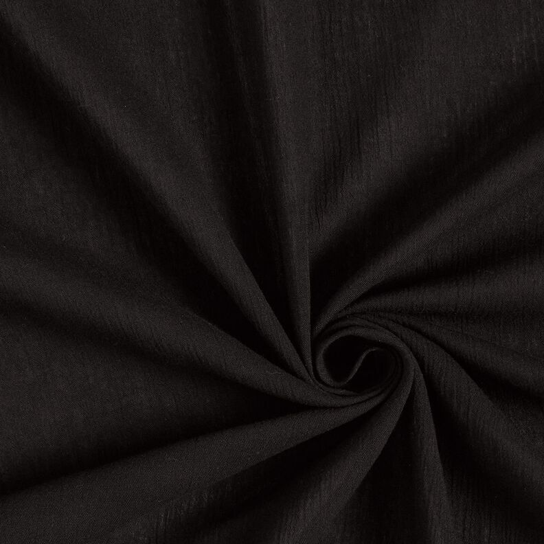 tessuto increspato cotone – nero,  image number 1