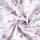 tessuto arredo popeline di cotone farfalle & orchidee – violetto pastello,  thumbnail number 3