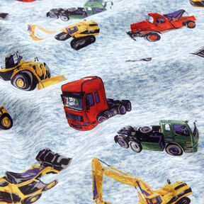 pile da montagna Camion ed escavatori – colore blu jeans/grigio, 