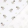 GOTS jersey di cotone zebre nella steppa stampa digitale | Poppy Fabrics – bianco/nero,  thumbnail number 3