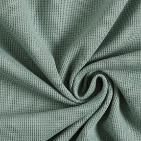 jersey di cotone, nido d’ape mini, tinta unita – canna palustre, 