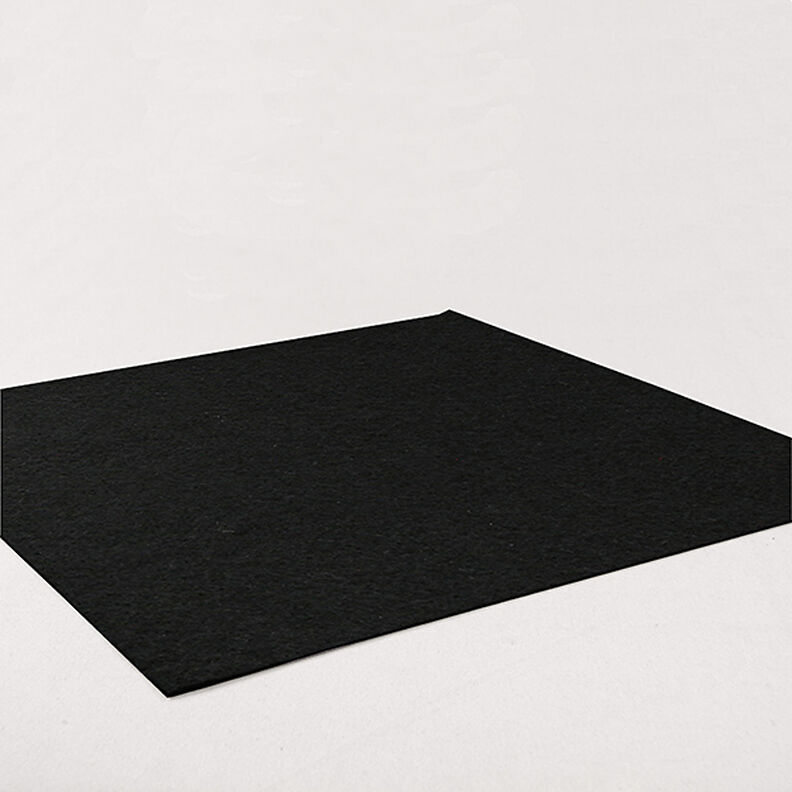 Feltro 45 cm / 4 mm di spessore – nero,  image number 2
