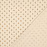 GOTS mussolina / tessuto doppio increspato Motivo a rombi Boho  | Poppy Fabrics – crema/cannella,  thumbnail number 4