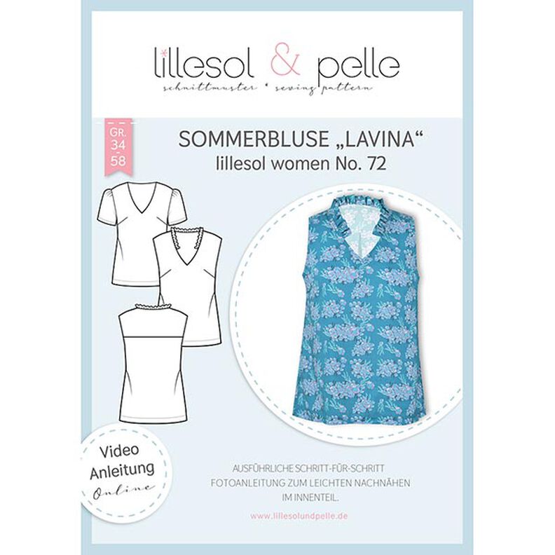 Camicetta Lavina | Lillesol & Pelle No. 72 | 34-58,  image number 1