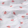 mussolina / tessuto doppio increspato coccinella stampa digitale | Poppy Fabrics – bianco,  thumbnail number 2