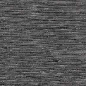 Plissettato con righe trasparenti glitterate – nero, 