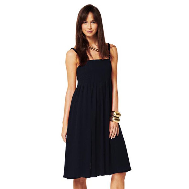 jersey di viscosa leggero – blu notte,  image number 9