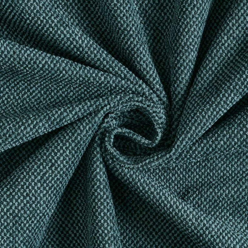 tessuto da tappezzeria mélange morbido – abete blu, image number 1