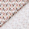 tessuto in cotone cretonne Diamanti – bianco/terracotta,  thumbnail number 4