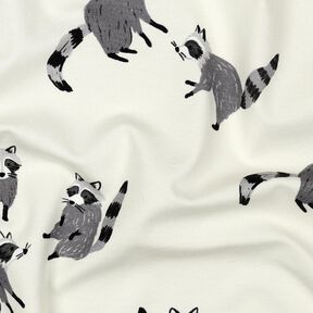 jersey di cotone Orsetti lavatori stampa digitale | Poppy Fabrics – bianco lana, 