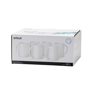 Tazze per stampa sublimatica Cricut  [ 350 ml ] [ 6pezzo/i ] – bianco, 
