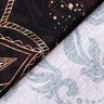jersey di cotonetessuto con bordura Mandala con macchie dorate | Glitzerpüppi – marrone nerastro/oro,  thumbnail number 4