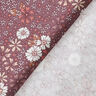 jersey di cotone Prato fiorito – rosa antico scuro,  thumbnail number 4