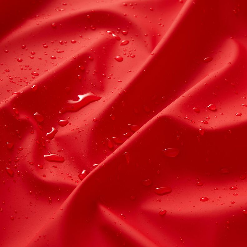 tessuto per impermeabili tinta unita – rosso fuoco,  image number 3