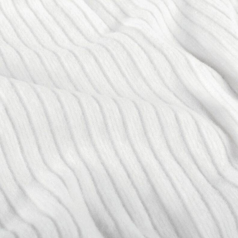 Maglia a coste super morbida – bianco, image number 2