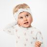 GOTS jersey di cotone Coniglio con fiore stampa digitale – avorio,  thumbnail number 6
