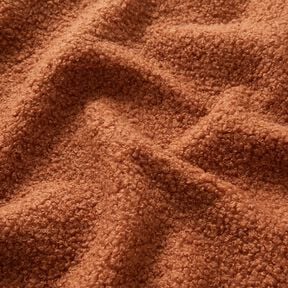 tessuto da tappezzeria Orsacchiotto morbido – terracotta, 
