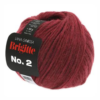 BRIGITTE No.2, 50g | Lana Grossa – rosso Bordeaux, 