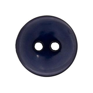 bottone per camicette tinta unita - blu marino, 