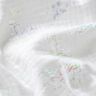 mussolina / tessuto doppio increspato Farfalle stampa laminata – bianco,  thumbnail number 3