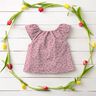 mussolina / tessuto doppio increspato piccoli tralci di fiori – rosa,  thumbnail number 6