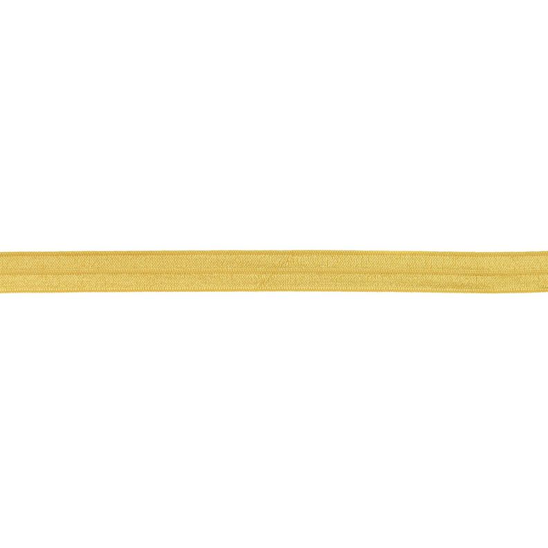 Fettuccia elastica  lucido [15 mm] – oro,  image number 1