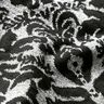 Jersey jacquard con motivi ornamentali – argento effetto metallizzato/nero,  thumbnail number 3