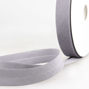 Nastro in sbieco Polycotton [20 mm] – grigio chiaro, 