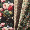 tessuto arredo gobelin Mazzi di fiori – nero/rosso carminio,  thumbnail number 5