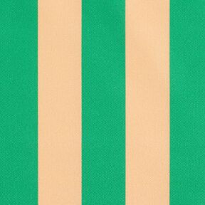 tessuto arredo mezzo panama Rigato &ndash; verde/albicocca, 