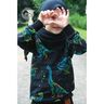 jersey di cotone Contorni di dinosauri | Glitzerpüppi – nero/mix di colori,  thumbnail number 3