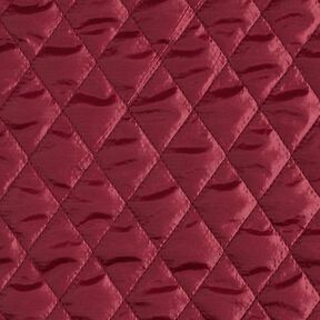Fodera trapuntata a rombi – rosso Bordeaux, 