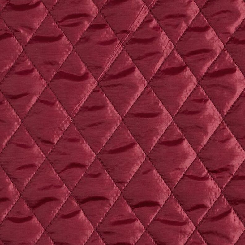Fodera trapuntata a rombi – rosso Bordeaux,  image number 1
