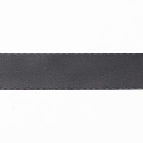 Nastro in satin [25 mm] – grigio scuro, 