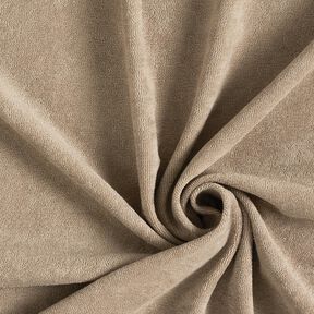 tessuto in spugna stretch tinta unita – beige, 