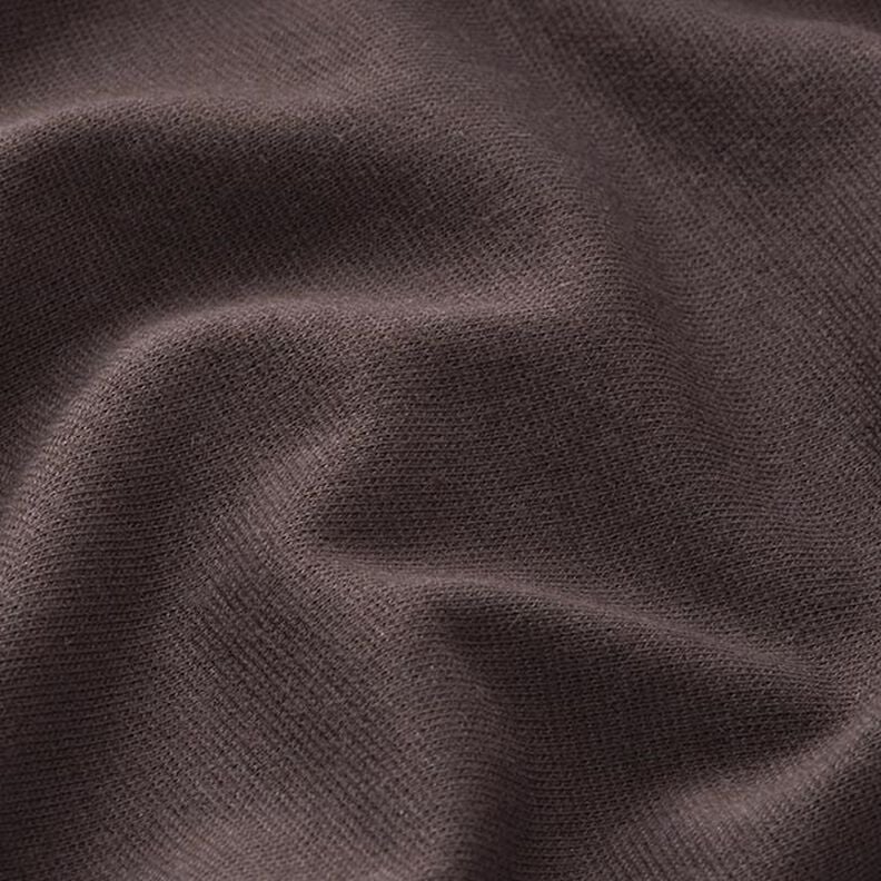 tessuto per bordi e polsini tinta unita – marrone nerastro,  image number 4
