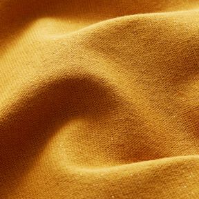 Polsini glitterati in tessuto tubolare – giallo curry/oro effetto metallizzato, 